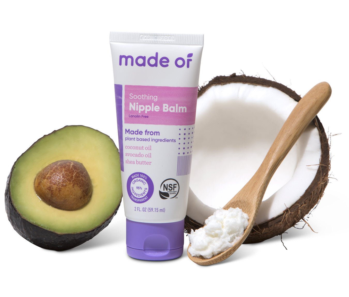Soothing Organic Nipple Cream - MADE OF